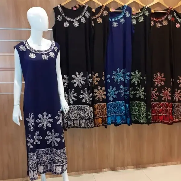 Vestidos indianos é na Moda Branca & Cia em Águas de Prata SP